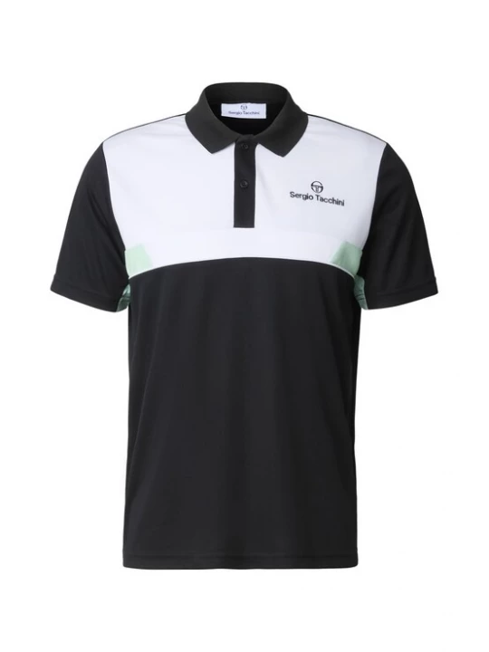 Obrázek produktu Sergio Tacchini Tričko 'Granada' limetková / černá / bílá