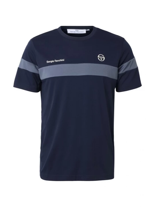 Obrázek produktu Sergio Tacchini Tričko 'Leone' námořnická modř / nebeská modř / bílá