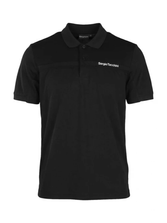 Obrázek produktu Sergio Tacchini Tričko 'Riflesso' černá / bílá