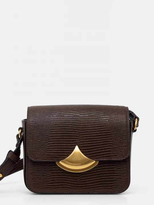 Obrázek produktu Sessun crossbody kabelka dámská kožená hnědá