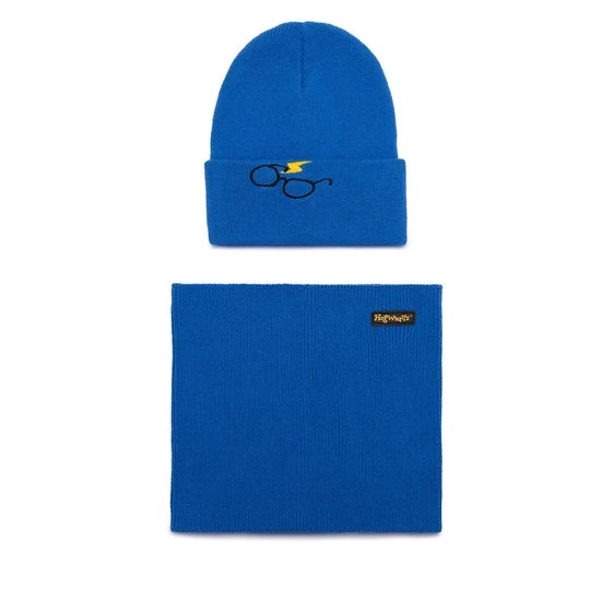 Obrázek produktu Set čepice a tunelová šála Harry Potter ACCCS-AW24-243WBHP Tmavomodrá
