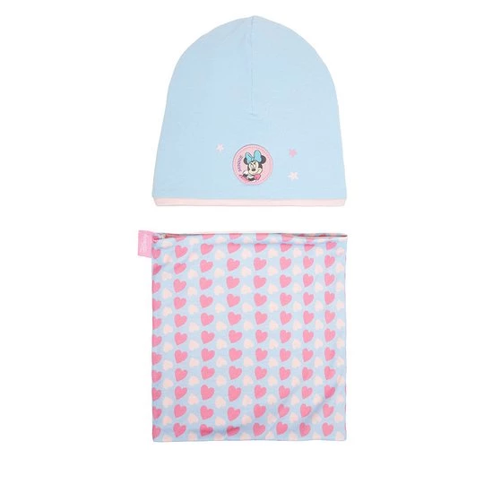 Obrázek produktu Set čepice a tunelová šála Mickey&Friends CEO-ACCCS-AW25-220DSTC Modrá