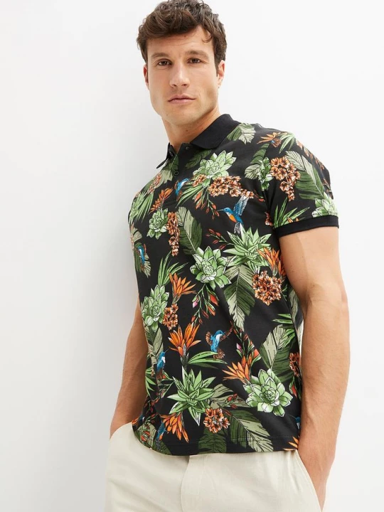 Obrázek produktu Shirt polo BonPrix czarny