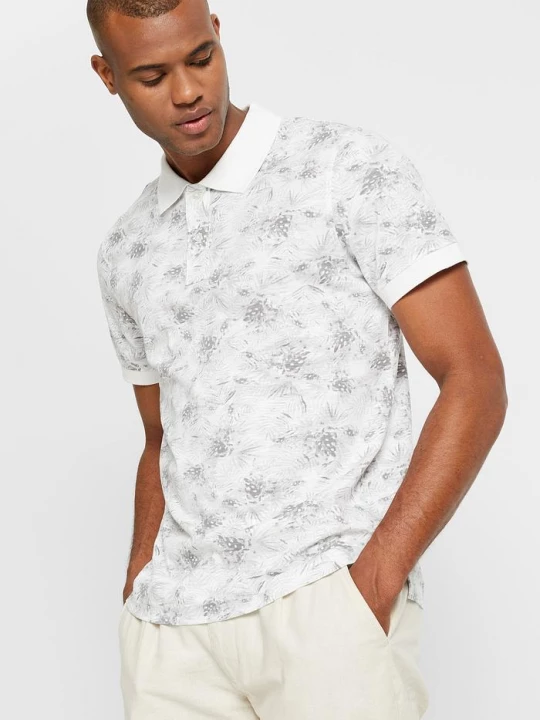 Obrázek produktu Shirt polo z czystej bawełny organicznej BonPrix biały