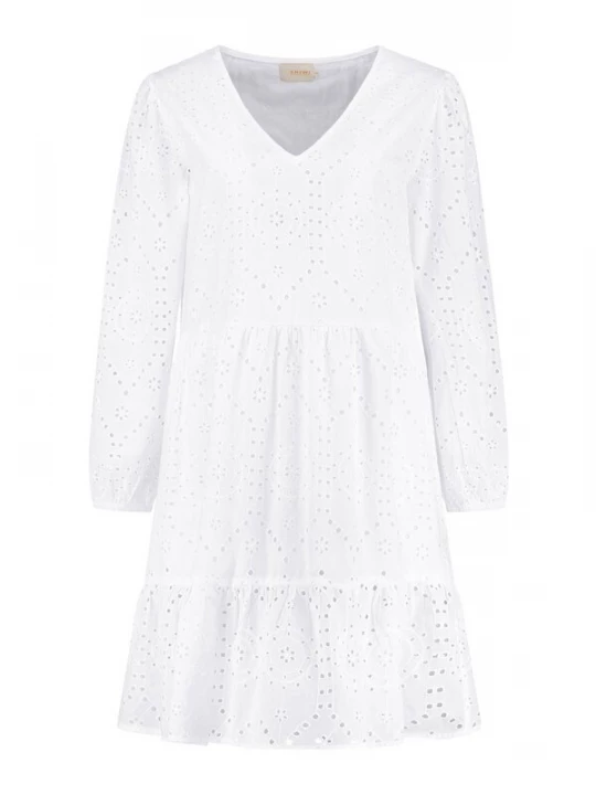 Obrázek produktu Shiwi Šaty 'BRODERIE ANGLAISE'  bílá