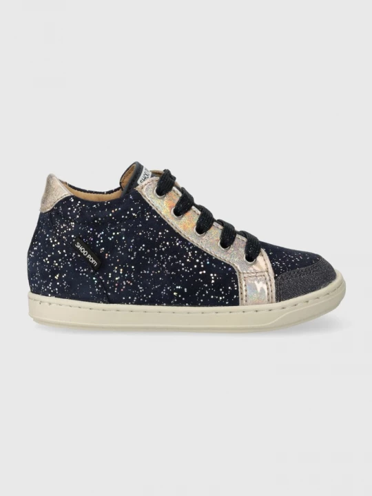 Obrázek produktu Shoo Pom Dětské kožené sneakers boty Shoo Pom námořnická modř