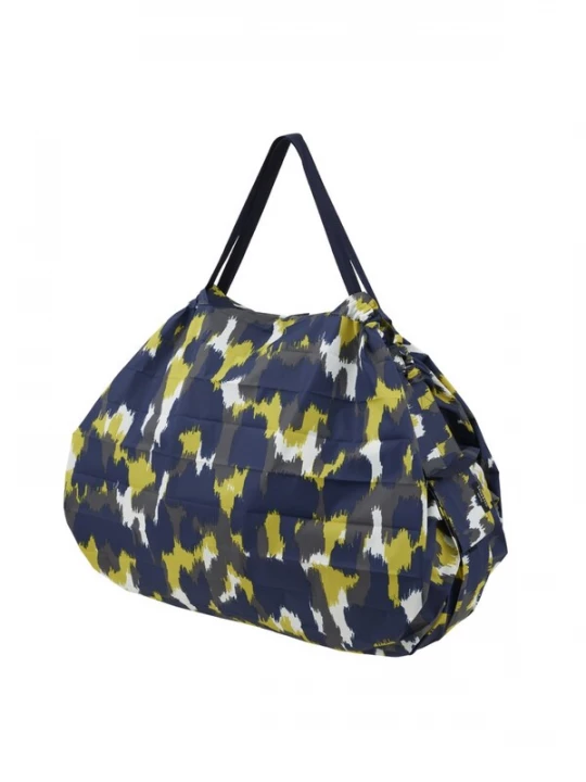 Obrázek produktu Shupatto Nákupní taška 'Compact Bag L' modrá džínovina / zelená / bílá