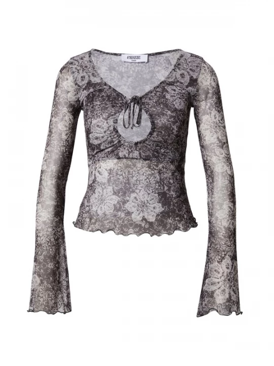 Obrázek produktu SHYX Tričko 'Heather' tmavě šedá / bílá