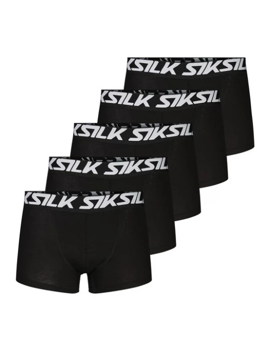 Obrázek produktu SikSilk Boxerky černá / bílá