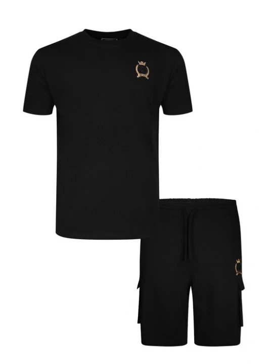 Obrázek produktu SikSilk Joggingová souprava zlatě žlutá / černá