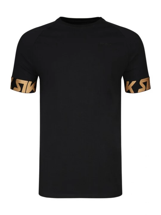 Obrázek produktu SikSilk Tričko 'Dynamic' velbloudí / černá