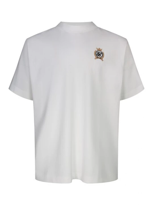 Obrázek produktu SikSilk Tričko karamelová / světle hnědá / černá / bílá