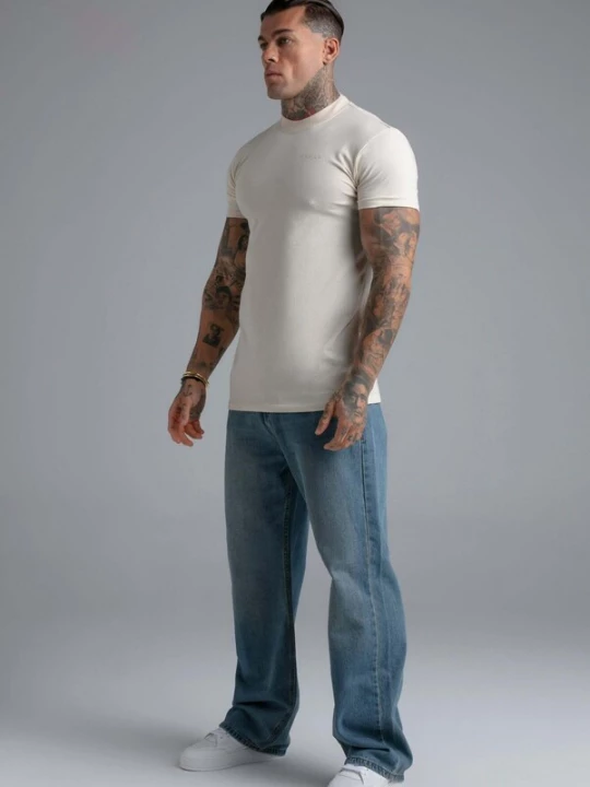 Obrázek produktu SikSilk Tričko krémová