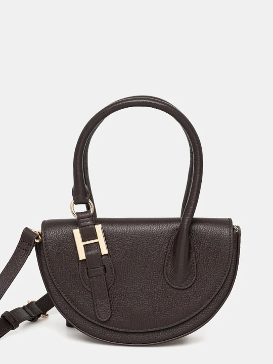 Obrázek produktu Silvian Heach crossbody kabelka dámská kožená SPAGNOLI hnědá