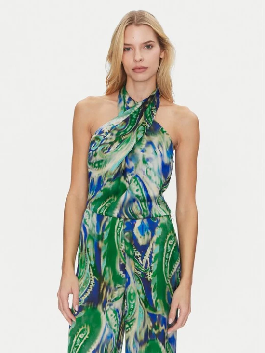 Obrázek produktu Simona Corsellini Halenka P25CPTO01401 Zelená Slim Fit