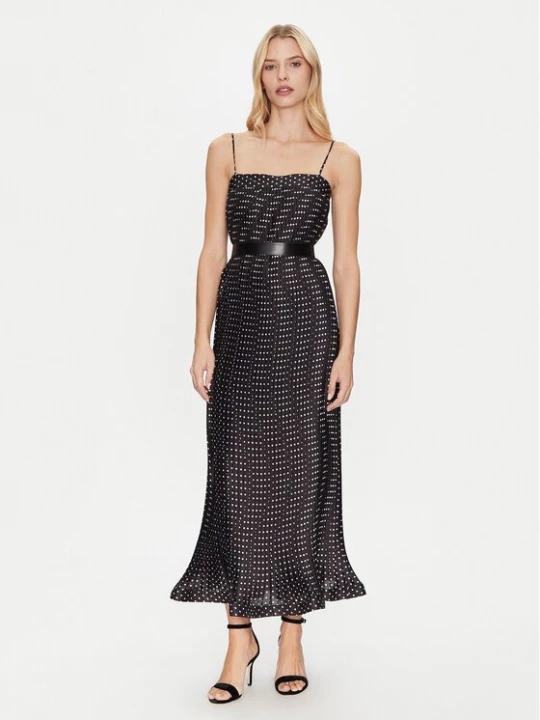 Obrázek produktu Simona Corsellini Koktejlové šaty P25CPAB01201 Černá Slim Fit