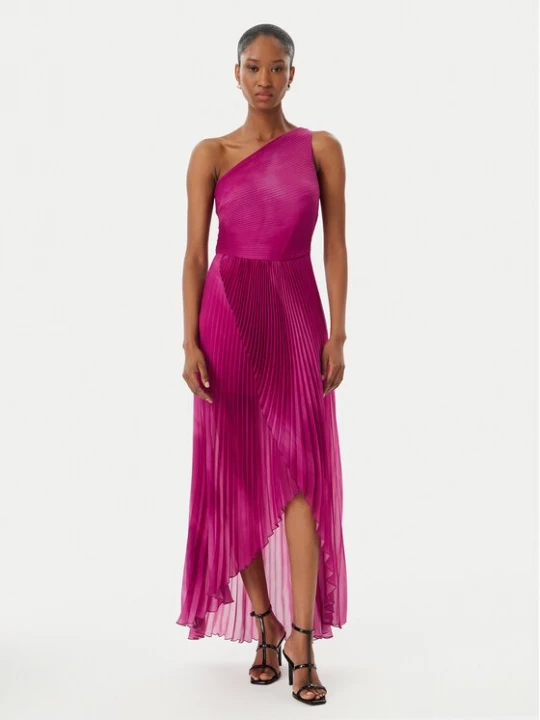 Obrázek produktu Simona Corsellini Koktejlové šaty P26CEAB11301 Růžová Slim Fit