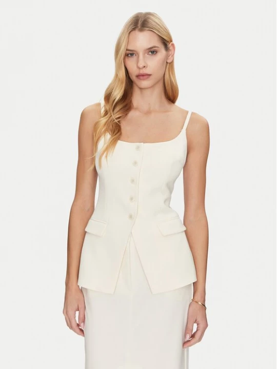 Obrázek produktu Simona Corsellini Top P25CPTO00801 Béžová Slim Fit