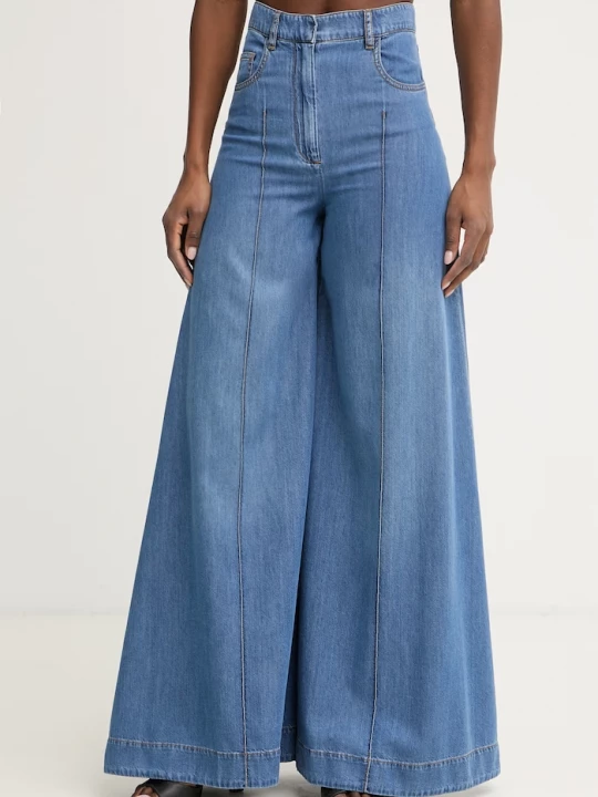 Obrázek produktu Simona Corsellini wide leg džíny dámské modrá