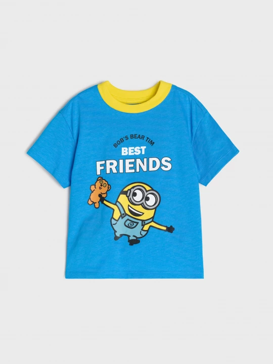 Obrázek produktu Sinsay - Bawełniana koszulka z nadrukiem Minions - Inny