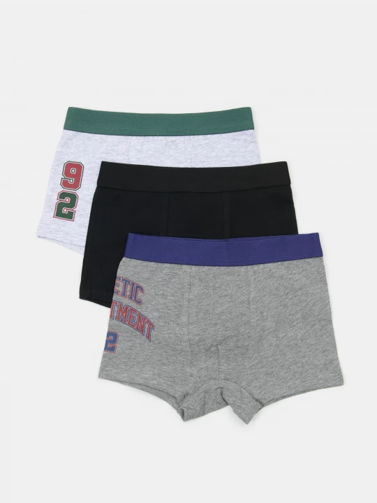 Obrázek produktu Sinsay - Bawełniane bokserki 3 pack - wielobarwny