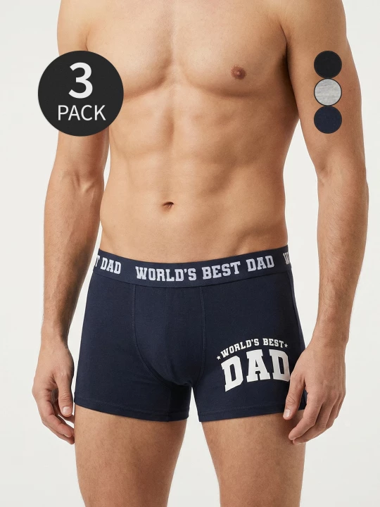 Obrázek produktu Sinsay - Bavlněné boxerky 3 pack - vícebarevná