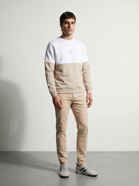 Obrázek produktu Sinsay - Bavlněné slim fit džíny - limetková
