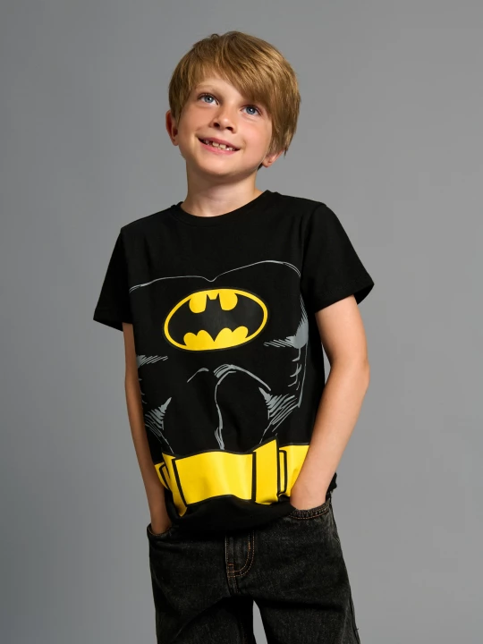Obrázek produktu Sinsay - Bawełniana koszulka z krótkim rękawem Batman - czarny