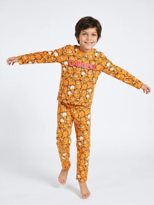 Obrázek produktu Sinsay - Bawełniana piżama dwuczęściowa Garfield - pomarańczowy
