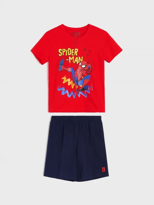 Obrázek produktu Sinsay - Bawełniana piżama dwuczęściowa Spider-Man - czerwony