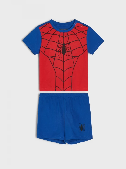 Obrázek produktu Sinsay - Bawełniana piżama dwuczęściowa Spider-Man - czerwony