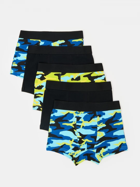 Obrázek produktu Sinsay - Bawełniane bokserki 5 pack - wielobarwny