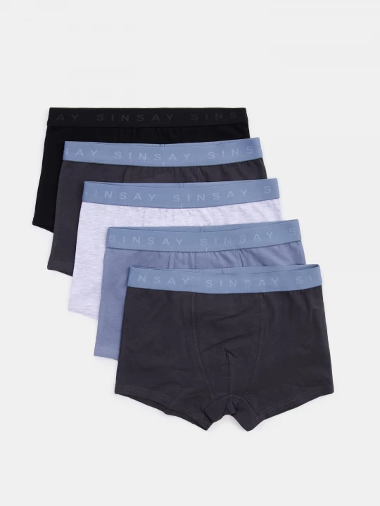 Obrázek produktu Sinsay - Bawełniane bokserki 5 pack - wielobarwny