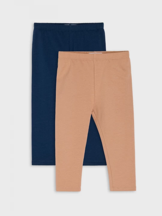 Obrázek produktu Sinsay - Bawełniane legginsy 2 pack - wielobarwny