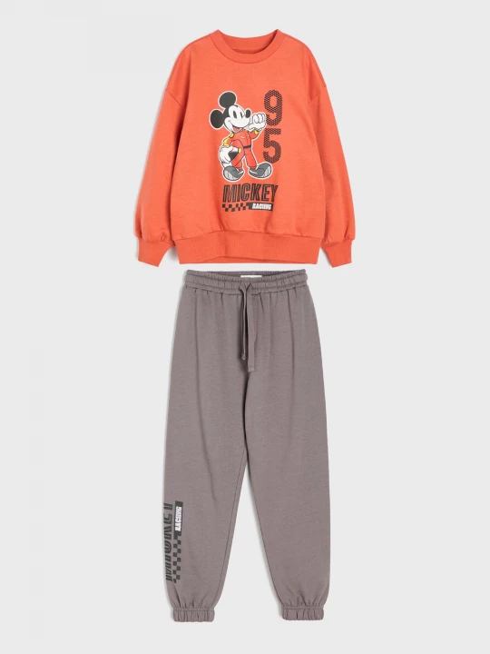 Obrázek produktu Sinsay - Bawełniany komplet: bluza i spodnie Mickey Mouse - wielobarwny