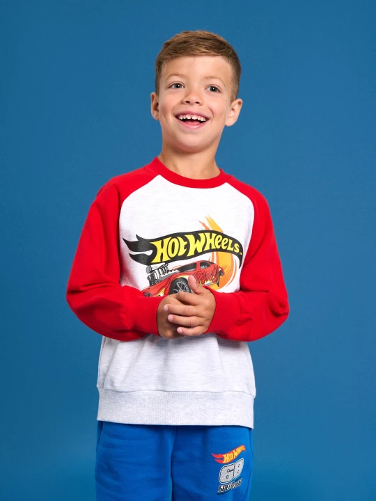 Obrázek produktu Sinsay - Bluza crewneck Hot Wheels - wielobarwny