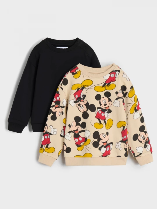 Obrázek produktu Sinsay - Bluza Disney 2 pack - beżowy