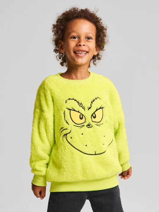 Obrázek produktu Sinsay - Bluza Grinch - zielony