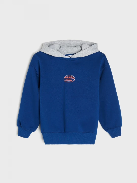 Obrázek produktu Sinsay - Bluza hoodie z bawełną - wielobarwny