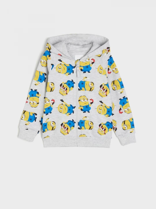 Obrázek produktu Sinsay - Bluza Minionki - szary