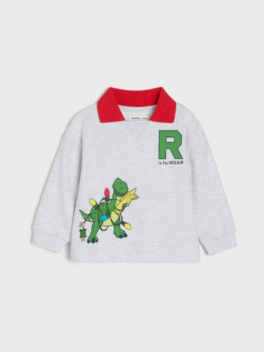 Obrázek produktu Sinsay - Bluza polo z nadrukiem Toy Story - szary