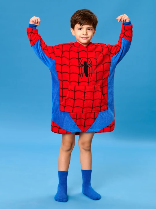 Obrázek produktu Sinsay - Bluza snuddie Spider-Man - czerwony