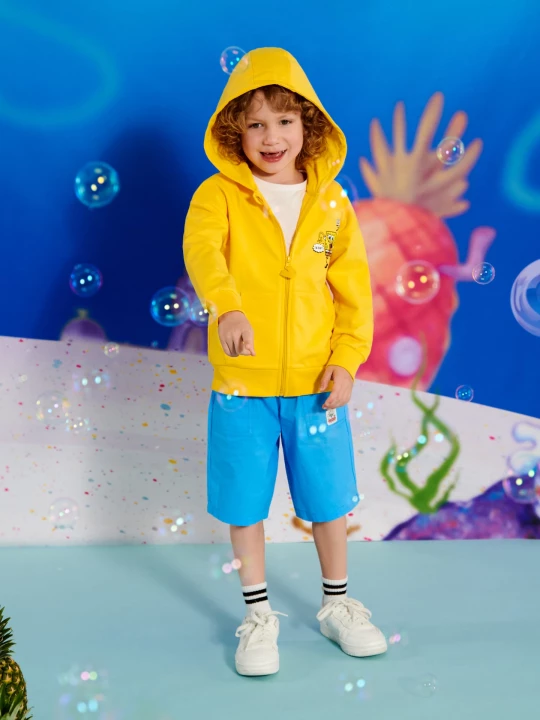 Obrázek produktu Sinsay - Bluza z kapturem SpongeBob - żółty