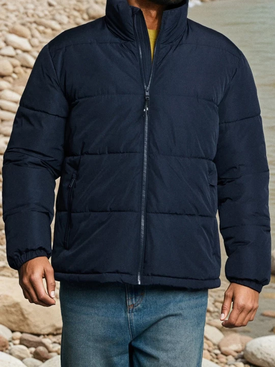 Obrázek produktu Sinsay - Bunda puffer - námořnická modrá