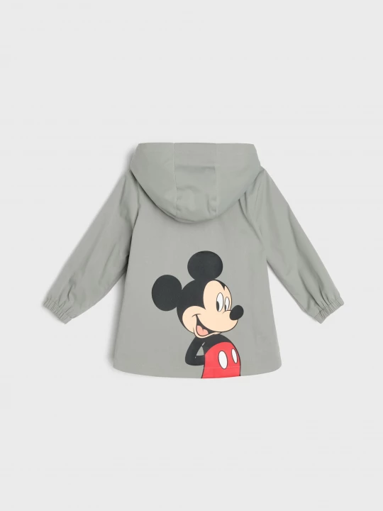 Obrázek produktu Sinsay - Kurtka z kapturem i naszywanymi kieszeniami Mickey Mouse - zielony