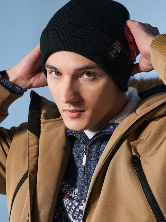 Obrázek produktu Sinsay - Čepice beanie - černá