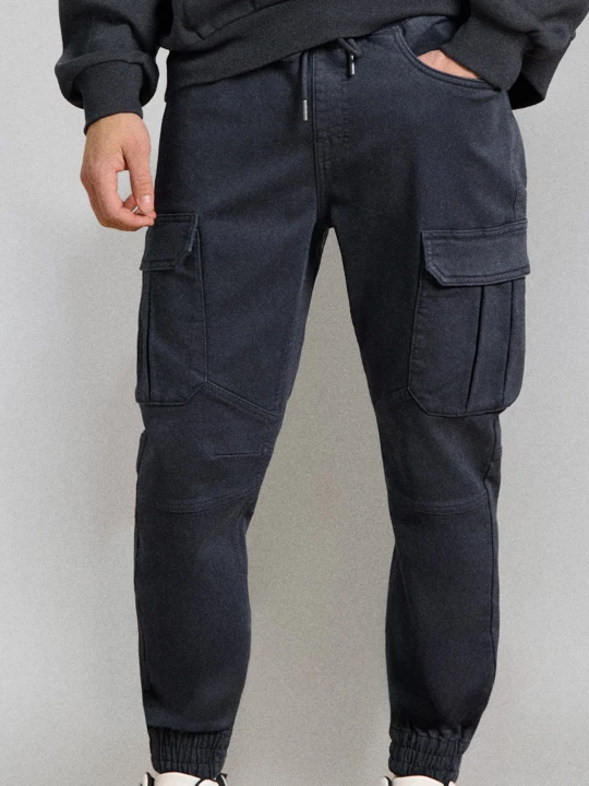 Obrázek produktu Sinsay - Džíny cargo jogger - indigo