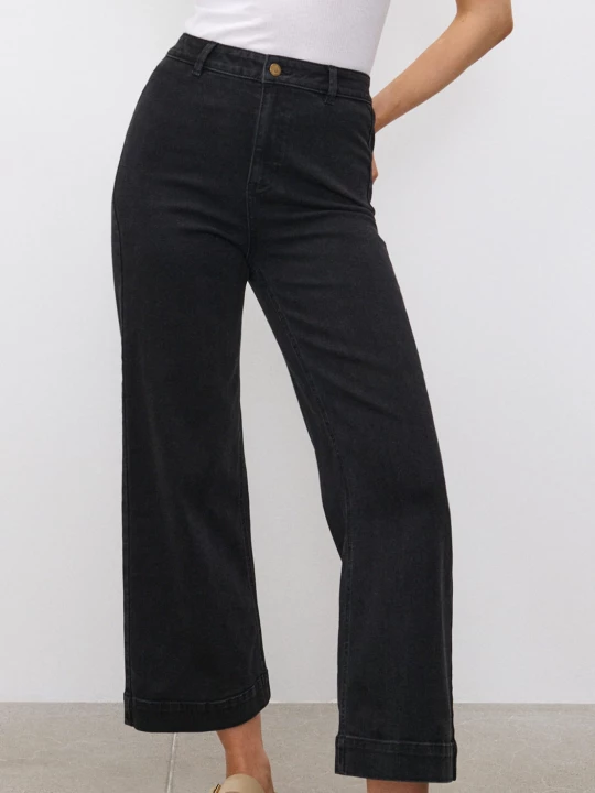 Obrázek produktu Sinsay - Džíny culottes - černá