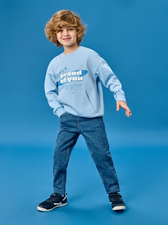Obrázek produktu Sinsay - Jeansy slim fit - granatowy