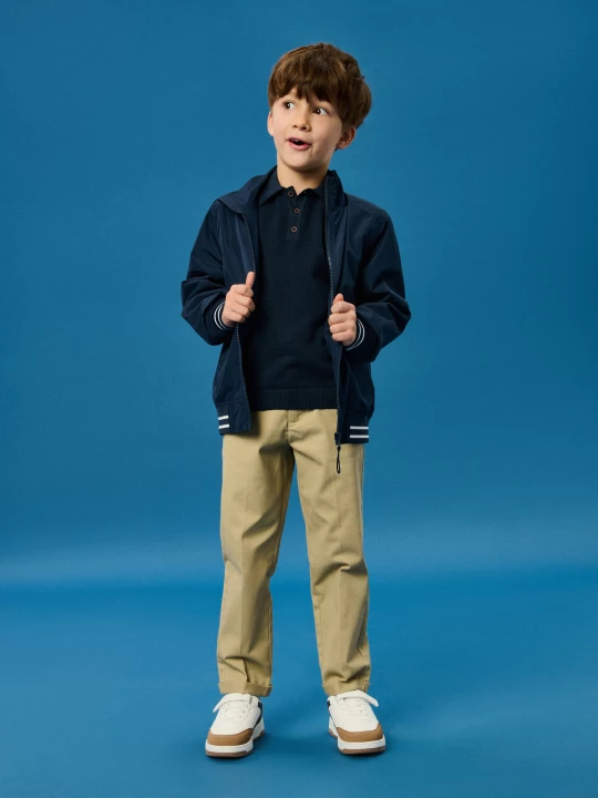 Obrázek produktu Sinsay - Jeansy chino slim fit - beżowy